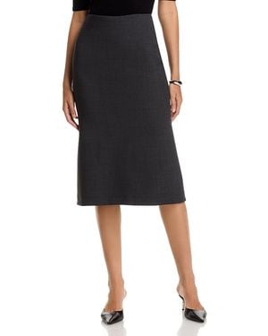 【FABIANA FILIPPI】COTTON LONG SKIRT Wool and linen mat skirt, vanilla for Women | Fabiana Filippi®