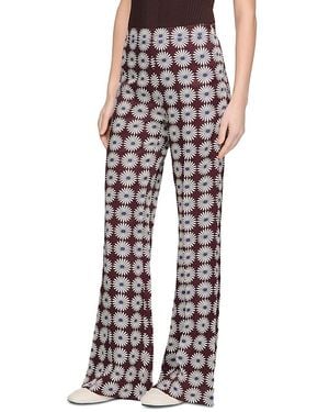 Sandro Floaty Pants - Multicolor