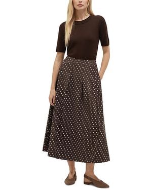 Hobbs Antonella Skirt - Brown