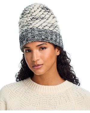 Kyi Kyi Knobbly Knit Beanie - White