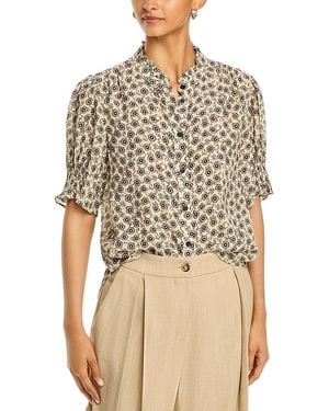 Rag & Bone Dakota Floral Shirt - Natural