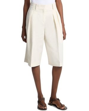 Michael Kors Pleated Shorts - Natural
