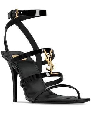 Saint Laurent Cassandra Sandals - White