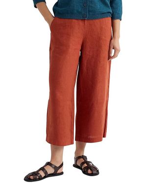 Seasalt Cornwall Merrivale Linen Wide Leg Culottes - Red