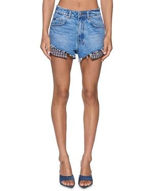 Ksubi Cut Off Shorts - Blue