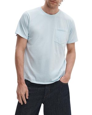 Rag & Bone Garment Dye Classic Pocket T-Shirt - Blue