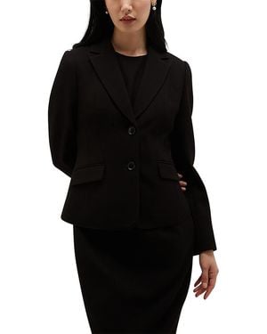 Hobbs Lea Tailored Blazer - Black