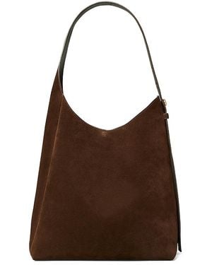 Tory Burch Romy Suede Hobo Bag - Brown