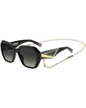 Missoni Square Geometrical Sunglasses, 55Mm - Gray