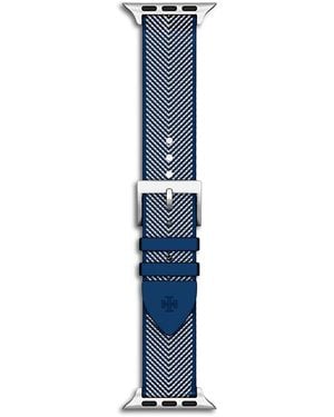 Tory Burch Kira Grosgrain Band For Apple Watch, 38-46Mm - Blue