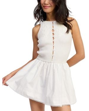 En Saison Candace Mini Dress - White
