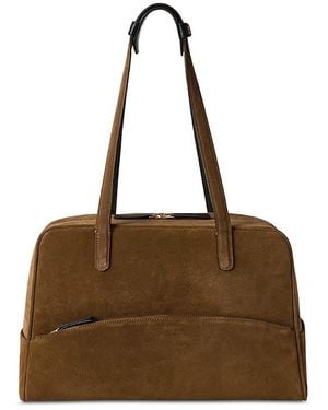 BY BANOO Core Collection 12 Hour Leather Duffel Bag - Brown