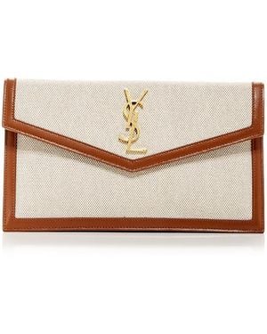 Designer Saint Laurent Uptown Clutch Bags for Women Up to 9 off Lyst