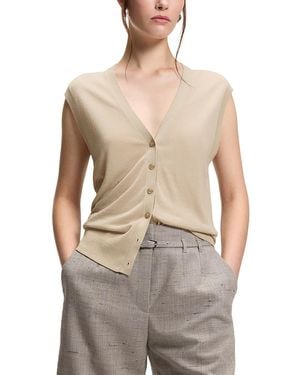 BOSS Fumi Sweater Vest - Gray