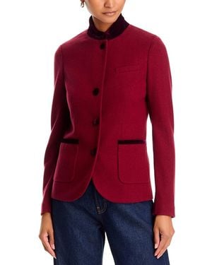 Rag & Bone Slade Embellished Blazer - Red
