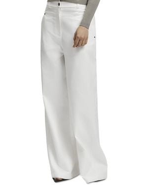 Saint Art Dax Wide Leg Pants - White