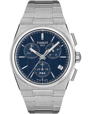 Tissot Prx Chronograph, 41Mm - Blue