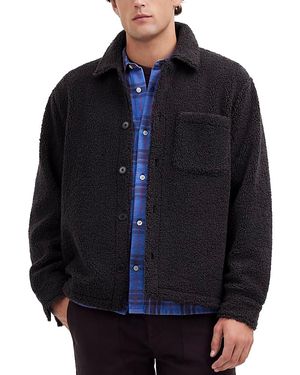 Madewell Terry Shirt Jacket - Blue