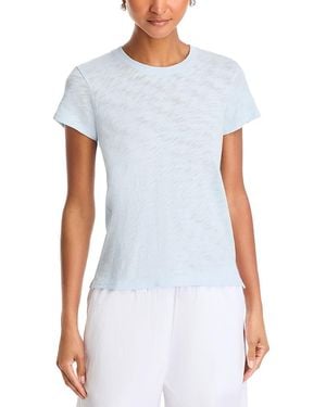 ATM Anthony Thomas Melillo Schoolboy Crewneck Tee - White