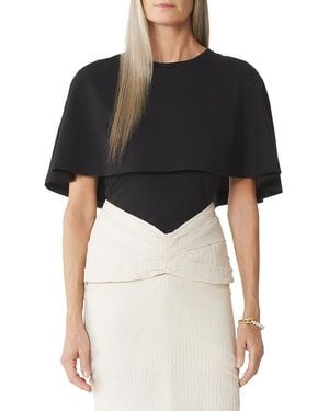 Lanvin Cape T-Shirt - Black