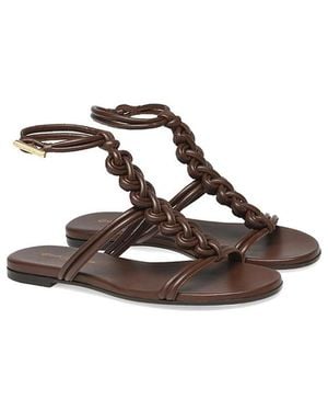 Gianvito Rossi Capua Sandals - Brown