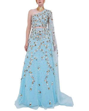 Raishma Inaya Gown - Blue