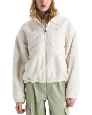 The North Face Cabin Fleece Zippered Coat - Natural