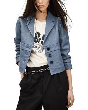 Ba&sh Veste Borfeo Jacket - Blue