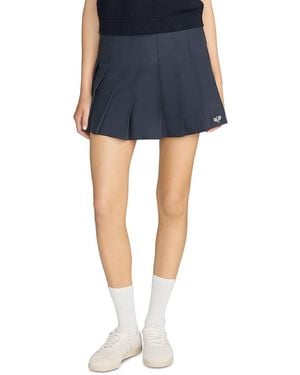FRAME The Tennis Pleated Skirt - Blue