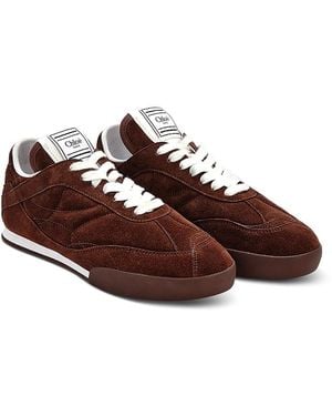 Chloé Kick Sneakers - Brown