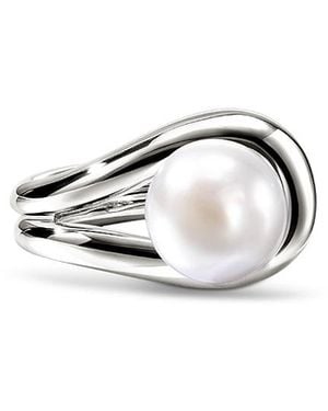 John Hardy Sterling Surf Cultured Freshwater Pearl Ring - White
