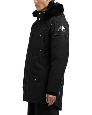 Moose Knuckles Original Stirling Down Parka - Black