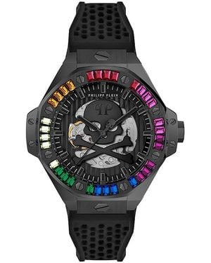 Philipp Plein Plein $Keleton Royal Watch, 46Mm - Black