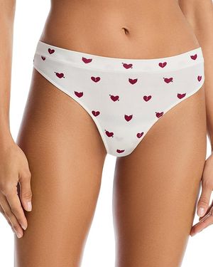 Meundies Ultramodal Feelfree Thong - Pink