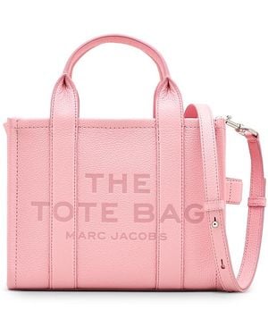 Marc Jacobs The Leather Small Tote - Pink