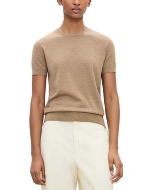 Theory Regal Basic Tee - Natural