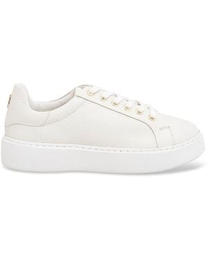 Hobbs Ada Leather Sneakers - White