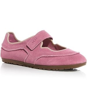UGG Quill Mary Jane Flats - Pink