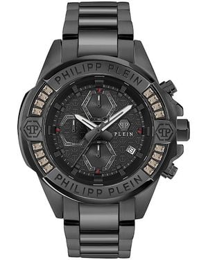 Philipp Plein The $Kull Chronograph, 44Mm - Grey
