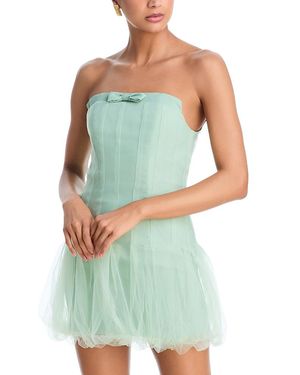 Black Halo Susy Mini Dress - Green