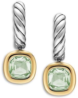 David Yurman Dy Mercer A Color Drop Earrings - Metallic
