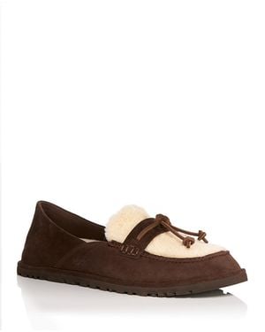 UGG Zora Tassel Loafers - Brown