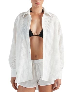 Hunza G Resort Shirt - White