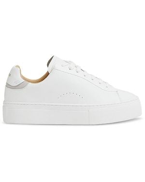 Reiss Francesca Low Top Sneakers - White