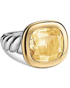 David Yurman Dy Mercer Color Stone Ring - Metallic