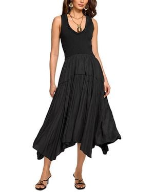 Ramy Brook Hadley Midi Dress - Black