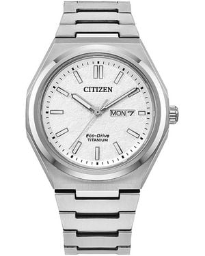 Citizen Eco-Drive Sport Luxury Zenshin Watch, 39Mm - Grey