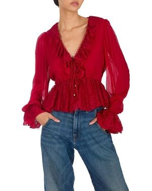 SECRET MISSION Milana Top - Red