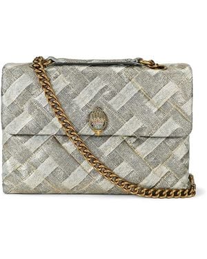 Kurt Geiger Large Kensington Soft Bag - Gray