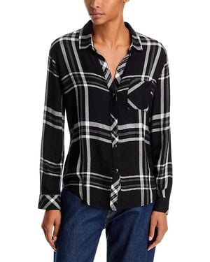 Rails Hunter Snap Front Shirt - Black